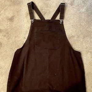 Mini overall dress